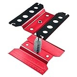 S.fields.inc RCカースタンド 修理ステーション メンテナンス高さ17cm メンテナンスベース ラジコンスタンド 修理台 作業台 (レッド)