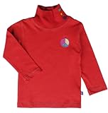 キャピー CAPPY ピースタートルネック(レッド)/M TOP0122