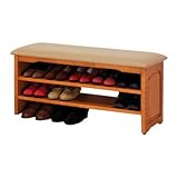 シューズラック 玄関ベンチ 下駄箱 幅90cm ガタツキ防止付き