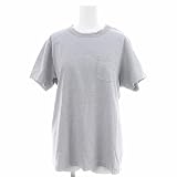 サカイ sacai コットン ポケット Tシャツ カットソー 半袖 1 グレー ES OS SH レディース