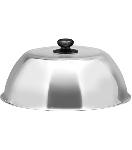 Amazon｜遠藤商事 TKG 丸ステーキカバー 純銅 30cm 黄銅ハンドル