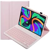 PCATEC Lenovo Tab M11/K11/B11 TB330FU/TB330XU 10.95インチ TB-331FC ZADA0020JP ケース付き Bluetooth キーボード US配列 (ピンク)