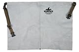 MCR Safety 38318MW 24 by 18-Inch Memphis Split Cow Leather Welding Waist Apron, Gray by MCR Safety