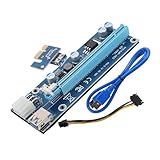 UKCOCO ライザーカード 外付け 拡張用 グラフィックカード ノートパソコン対応 コンピューターパーツ 拡張 マイニング用