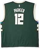 NBAミルウォーキー・バックス　ジャバリ・パーカー メンズレプリカプレーヤージャージ(L)　 [並行輸入品]