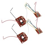 ULTECHNOVO 2 セット リモコン コントロール モジュール リモコン コントロール 車 電子 実験 ラジコン おもちゃ 送信機 受信機 ボード DIY 電気 回路 モジュール 送信機 用 ラジ