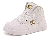 DC SHOE(ディーシーシュー) TODDLERS REBOUND HIGH SE UL SN(トドラーズリバウンドハイSEULSN) ADTS700037 WWL ホワイト/ホワイト/ライトグレー