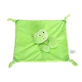 wingingkids ベビぬいぐるみ アニマル人形 ベビーおもちゃ 赤ちゃんおもちゃ ミニブランケット カエルさんセキュリティブランケット アニマルブランケット 人形ブランケット ふわふわ 赤ちゃん