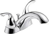 Delta 2523LF-MPU Classic Two Handle Centerset Lavatory, Chrome [並行輸入品]