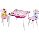 ディズニー プリンセス ストレージ付きテーブル＆チェア・セット
