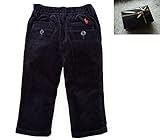 175　ギフトボックス（紺ボックス）Ralph Lauren (ラルフローレン) ベビー　18-24ヶ月紺コーデュロイ パンツ　90ｃｍ [並行輸入品]