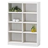 白井産業 【SHIRAI】 タナリオ オープンラック ホワイト TNL-1287WH