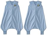 Halo Early Walker SleepSack Micro Fleece, Blue Train, X-Large by Babyhaven