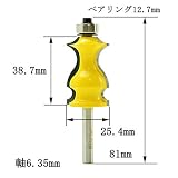 ディグラム dm12904 フェイスモールディングカッター・ビット1/4