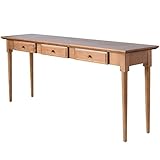 ライフスタイリングショップ 天然木デスク テーブル 幅180×奥行45cm 木製 ライトブラウン  LS-663PLB