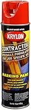 Krylon 7302 15-Ounce Solvent-Based Contractor Marking Spray Paint, APWA Red [並行輸入品]