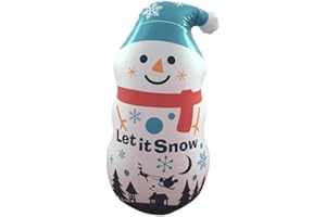 電光ホーム クリスマス 雪だるま スノーマン エアー 足踏み式ポンプ付き エアーディスプレ ロッキング バルーン 風船 インフレータブル 雪だるま ハロウィン風船 サンタクロース クリスマスツリー コスプレ かぼちゃ 魔女 お化け 提灯 かわいい