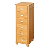 Avilight(アビライト)  日本製天然木A4サイズ引出6段チェスト ナチュラル KO-TC6-NA
