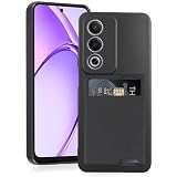 【 Agaiy 】OPPO A3 5G/A3 Energy 5G/A3 Pro/OPPO A80 5G 対応 ケース 背面カード収納 耐衝撃 薄型 軽量（ブラック） オッポA3 5G TPUスマホケース 全面保護 超耐磨 マット質感 ストラップホール付き 携帯便利 a3 5g ケース 黒