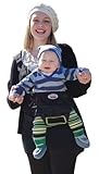 Mom's Deluxe 3 in 1 Plus Combo Carrier - Black by Snazzy Baby [並行輸入品]