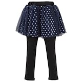 西松屋 [EFD] チェック・ドットチュールスカッツ 【100cm・110cm・120cm・130cm】　120　ネイビー×ドット