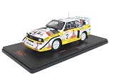 ｲｸｿﾓﾃﾞﾙ ｱｳﾃﾞｨ ｽﾎﾟｰﾂ ｸｱﾄﾛ S1 86ﾓﾝﾃｶﾙﾛ #2 W.Röhrl/C.Geistdörfer 1/24 24RAL020B