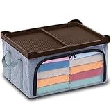 アストロ 収納 スチールフレーム 炭入 スタッキングボックス グレー 消臭 保管  620-38