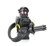 銃器 ミニガンソルジャー (SKU69) - Battle Brick Custom ミニフィギュア