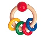 Heimess Wooden Ring Rattle/Grasping Baby Toy by Heimess [並行輸入品]