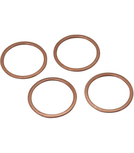 Amazon.co.jp: XK-09 4枚 マフラーガスケット ZRX400 Z900RS ZXR750