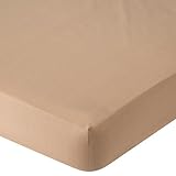 Babies R Us Percale Crib Sheet - Mocha by Babies R Us