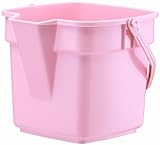 大和プラスチック (ACTOR) グリーンバケツ テン 10型 ピンク 高さ24.5×幅26cm