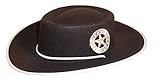 Jacobson Hat Company Child's Permafelt Concha Cowboy Costume Black Medium [並行輸入品]
