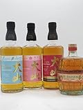 【飲み比べ4本セット】 マツイ 大山 (ミズナラ/サクラ/赤ワイン/シェリー) カスク ブレンデッドウイスキー 40度 700ml×4本