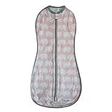 Woombie Convertible Kiss Elephant, Pink, 5-13 lbs