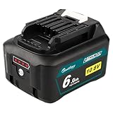 Waitley Mengribenマキタ互換 10.8Vバッテリー 6.0Ah bl1015 bl1040b bl1060対応 6000mah マキタ掃除機バッテリー 電動工具用大容量電池 LED残量表示 マキタ10.8ｖ充電器に対応
