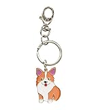 AYOMI 笑顔口開けコーギー グッズ キーホルダー 雑貨 小物 かわいい 犬好きへ プレゼントにも