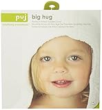 Puj Big Hug Premium Fitted Toddler Towel, White by Puj [並行輸入品]