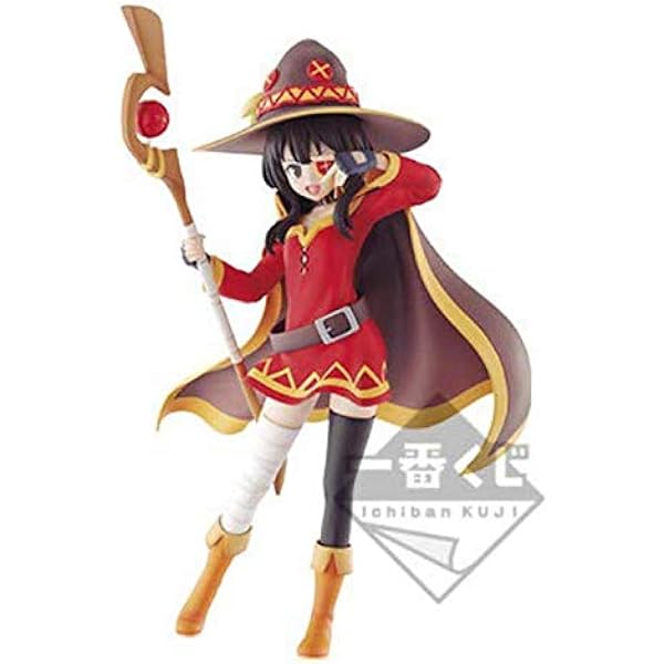 Amazon 一番くじ 映画 この素晴らしい世界に祝福を 紅伝説 A賞 天才魔法使いver めぐみんフィギュア フィギュア ドール 通販