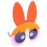 Power Puff Girls Blossom Sunstaches Instant Costume Sunglasses by Sunstaches [並行輸入品]