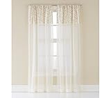 High Quality Westgate Curtain Panel, 95, Ivory