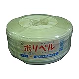 【10個】 ポリベル#32 白 500ｍ×14ｍｍ ビニールハウス 用 バンド タ種 代不