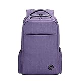 lekebabyマタニティバックパックおむつバッグMommy Baby Changing NappyバッグBaby Stroller防水バッグfor Baby Care Chilie パープル