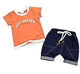 CXYP キッズ服 春 夏 秋 男の子 上下セット 半袖 ハー̍