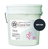 【CORAL TEX】古代珊瑚の恵みを主成分とする西洋漆喰 20kg 珪藻土風 (024 GREY ASH)
