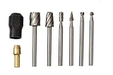UID 【3.17mm軸】　8PCSセット ハイスカッター DREMEL(ドレメル) MICRO(マイクロ) RYOBI(リョービ) ホビールータ HR-100Bigman(ビッグマン) 充電式ミニル