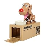 SizeT Mechanical保存Adorable Robotic Hungry犬保存銀行コイン貯金箱ギフトボックスコレクション
