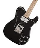 Fender エレキギター Made in Japan Traditional 70s Telecaster® Custom, Maple Fingerboard, Black