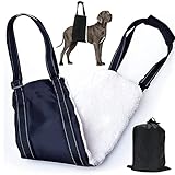 Ailunate 犬 歩行補助ハーネス 後ろ足 介護 介助 脚 歩行サポート ベルト 老犬 ペット (Mサイズ)