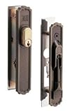 マツ六 引き戸用取替錠 (ロッド式) キー3本付き アルファ製 1253-6602